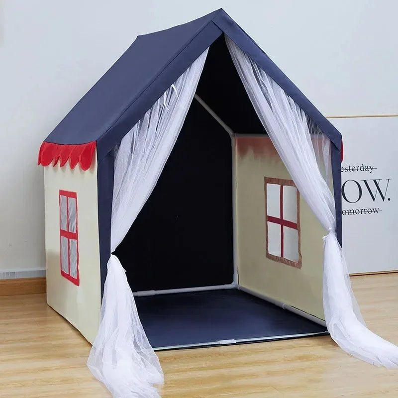 Tenda interna e externa para Crianças, Casinha de Princesa para Bebês